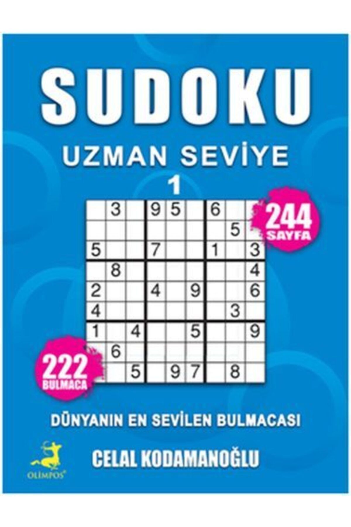 Olimpos Yayınları Sudoku Uzman Seviye 1 - - Celal Kodamanoğlu Kitabı