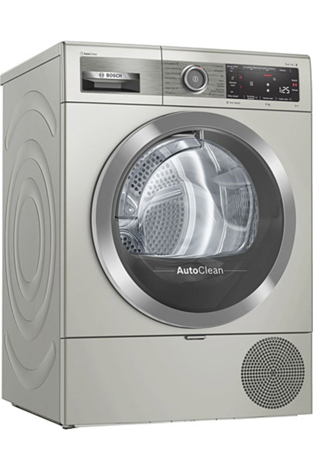 Bosch A++ Serie Silver 8 Isı Pompalı Kurutma Makinesi 9 Kg Wtx87k8xtr