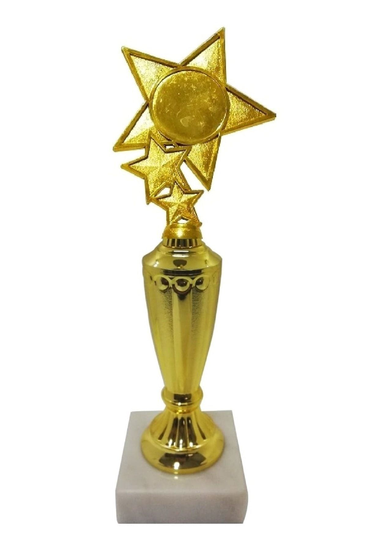 ASOS Yıldız Figürlü Ödül Kupası - Mermer Kaideli ( 38 Cm )