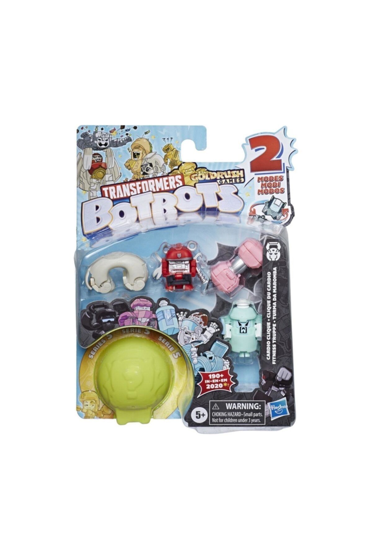 Hasbro Transformers Botbots 5'li Paket - Kardiyo Çetesi e8483