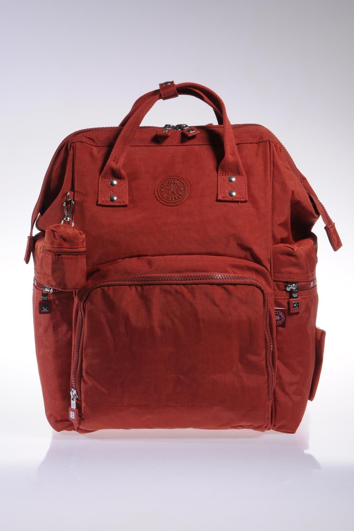 Smart Bags Smb1208-0019 Kırmızı Kadın Bebek Bakım Sırt Çantası