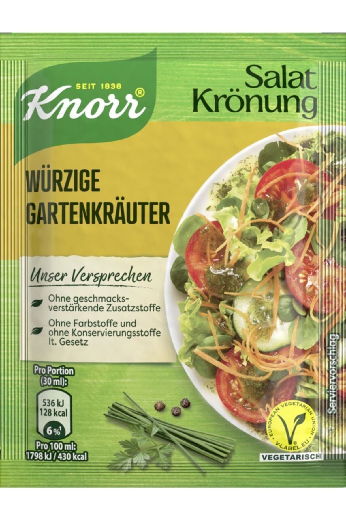 Knorr Salat Krönung Würzige Gartenkrauter 5 Er Pack