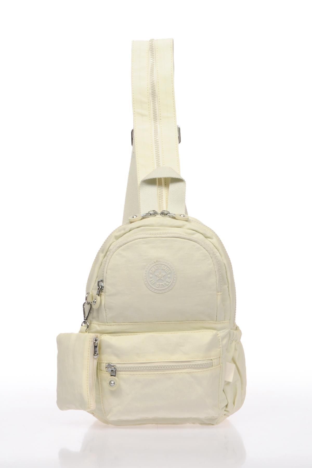 Smart Bags Smb1030-0002 Beyaz Kadın Küçük Sırt Çantası