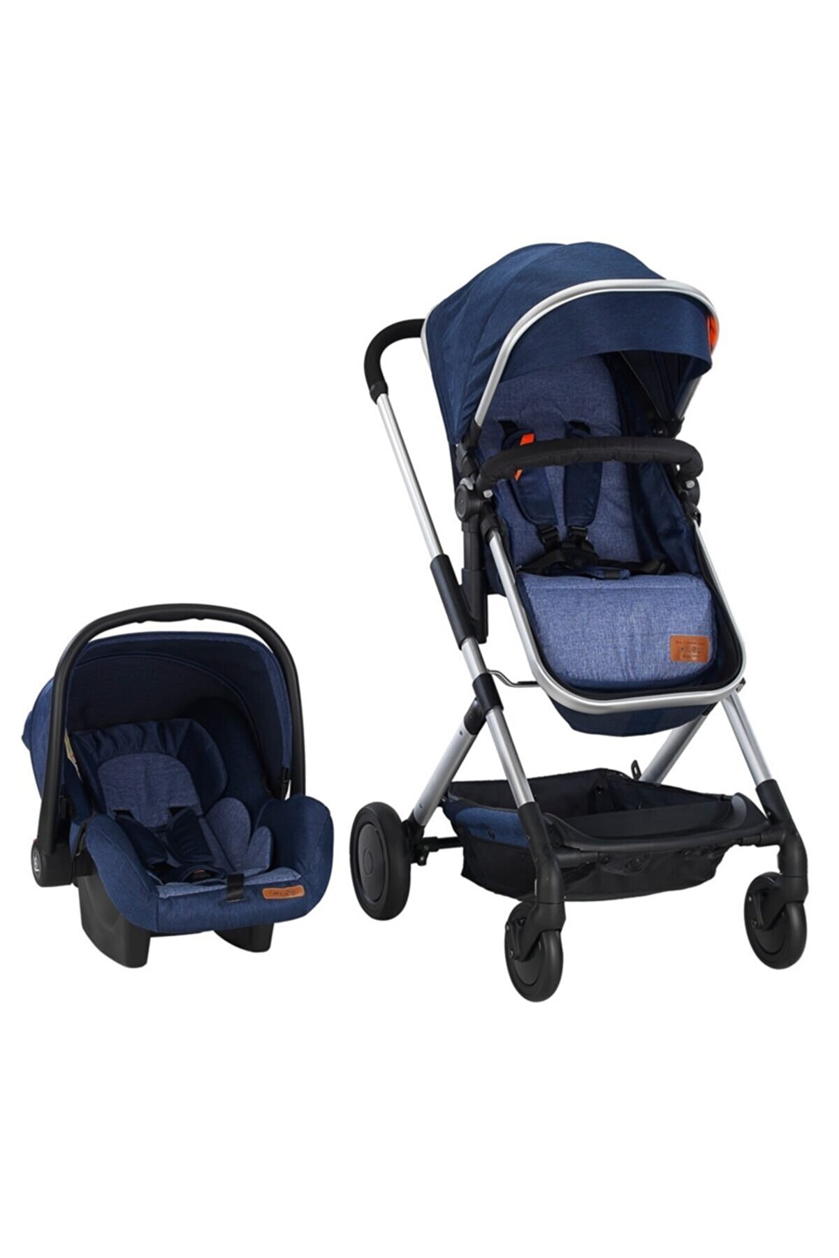 Baby2Go 2035 Calme Travel Sistem Bebek Arabası Mavi