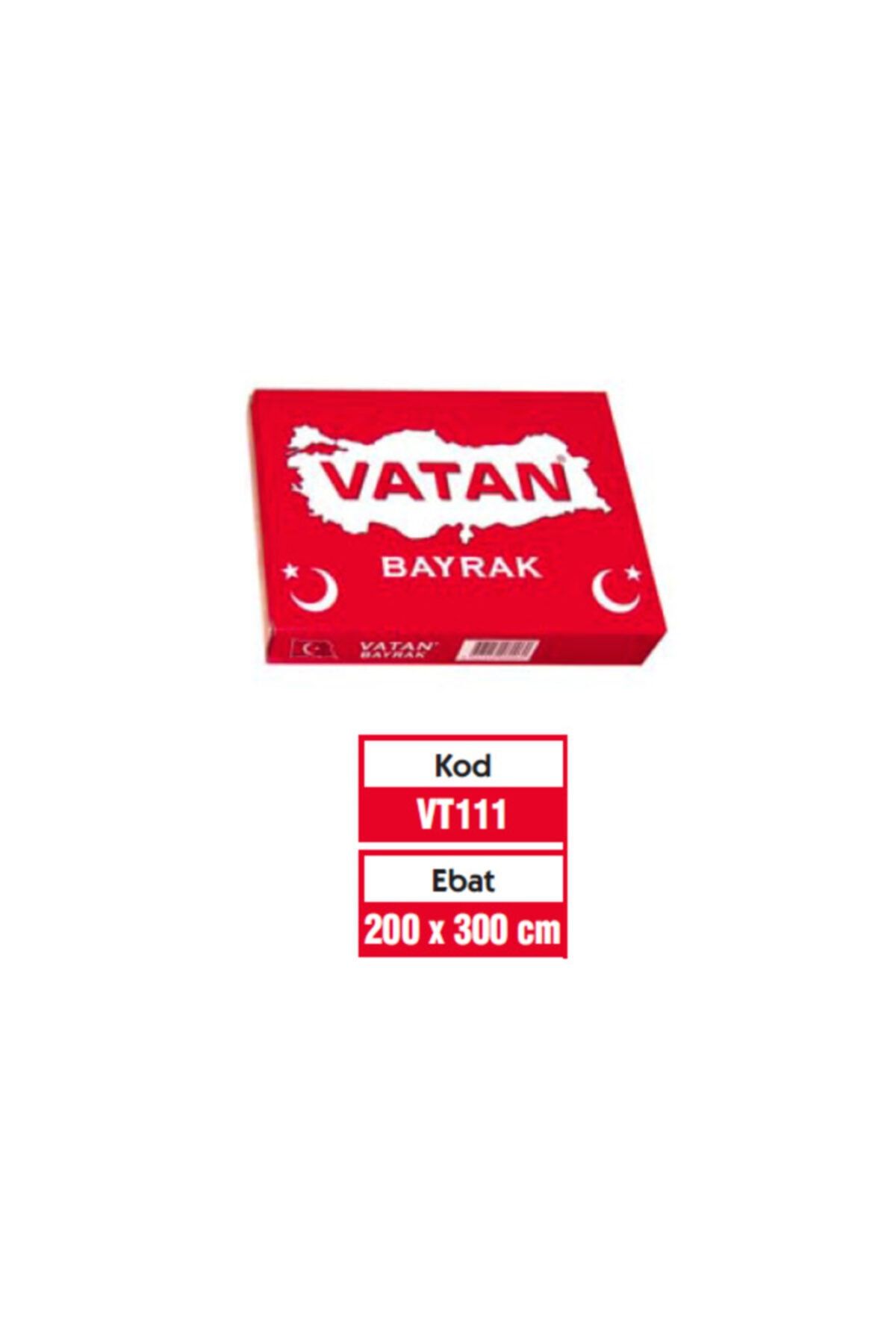 Vatan Türk Bayrağı 200x300 Cm Vt-111