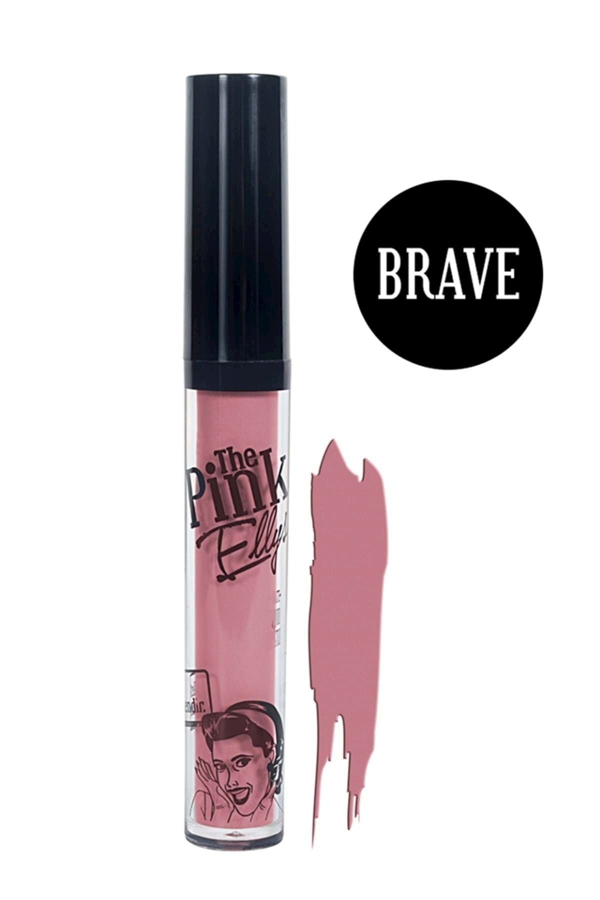 The Pink Ellys Likit Kalıcı Mat Ruj - Liquid Matte Lipstick Brave 5 ml