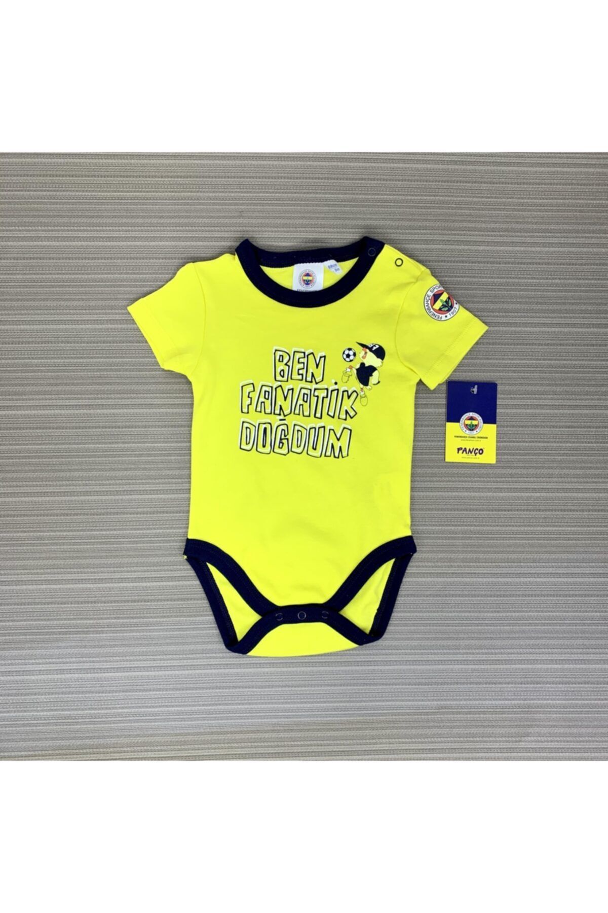 Fenerbahçe Fenerbahçe Lisanslı Erkek Bebek Body