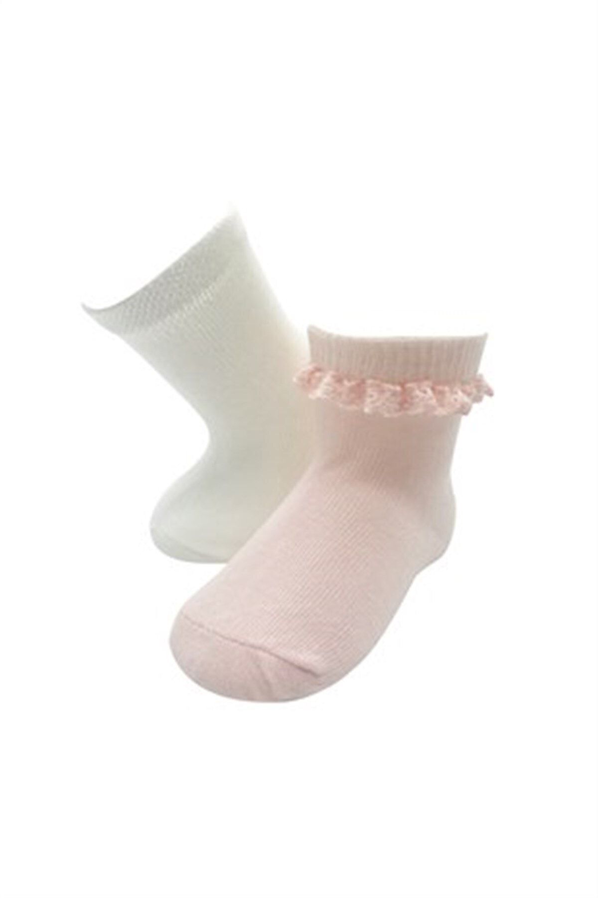 kitikate Organik 2'li Bebek Çorabı