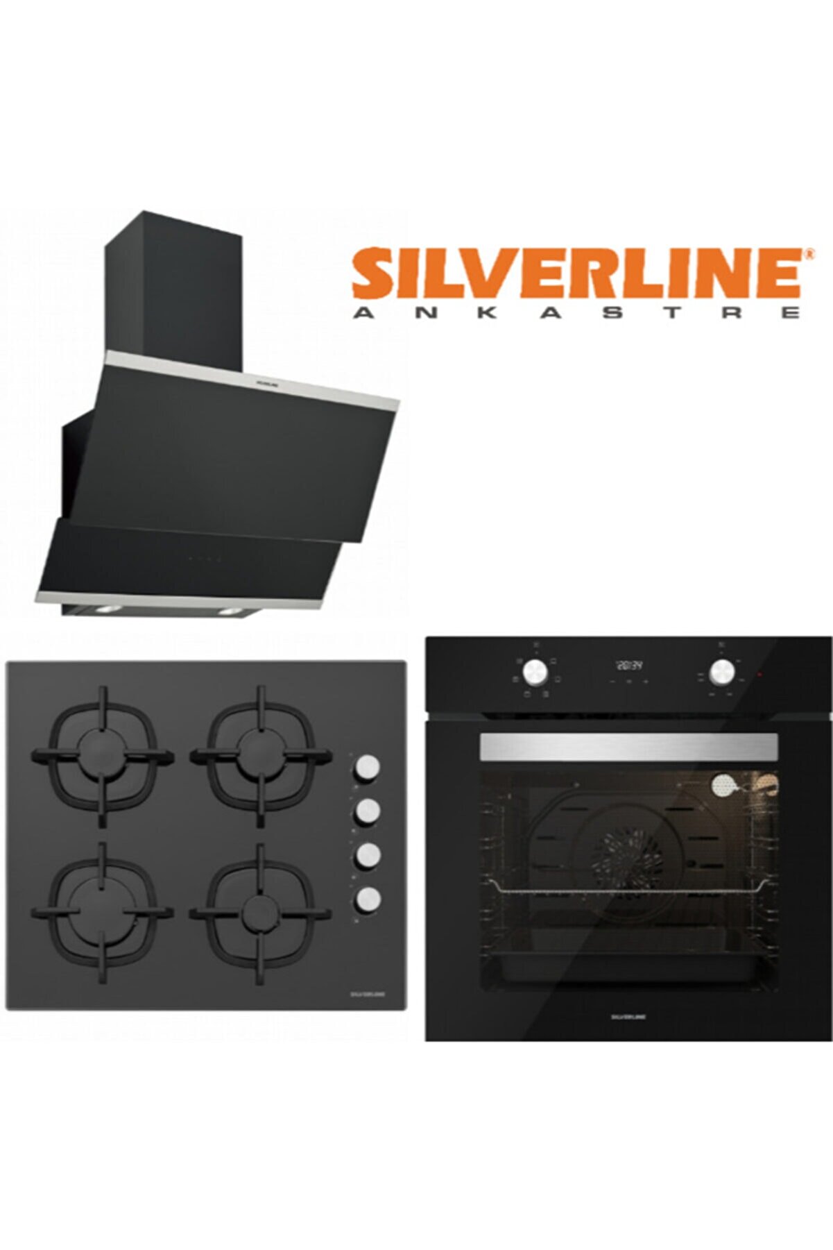 Sılverlıne Ankastre Set (Cs5343b01-bo6502b01-3420 B Classy)
