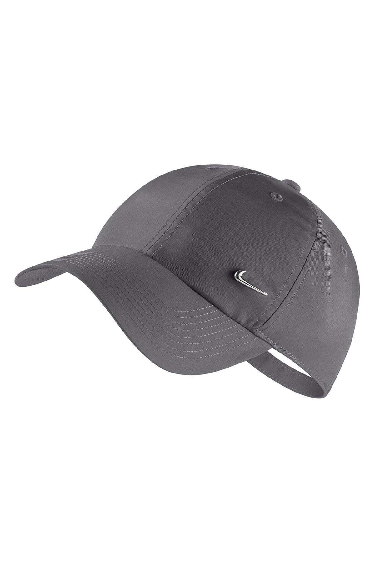 Nike U Nsw Df H86 Metal Swoosh Cap Unisex Gri Şapka 943092-021