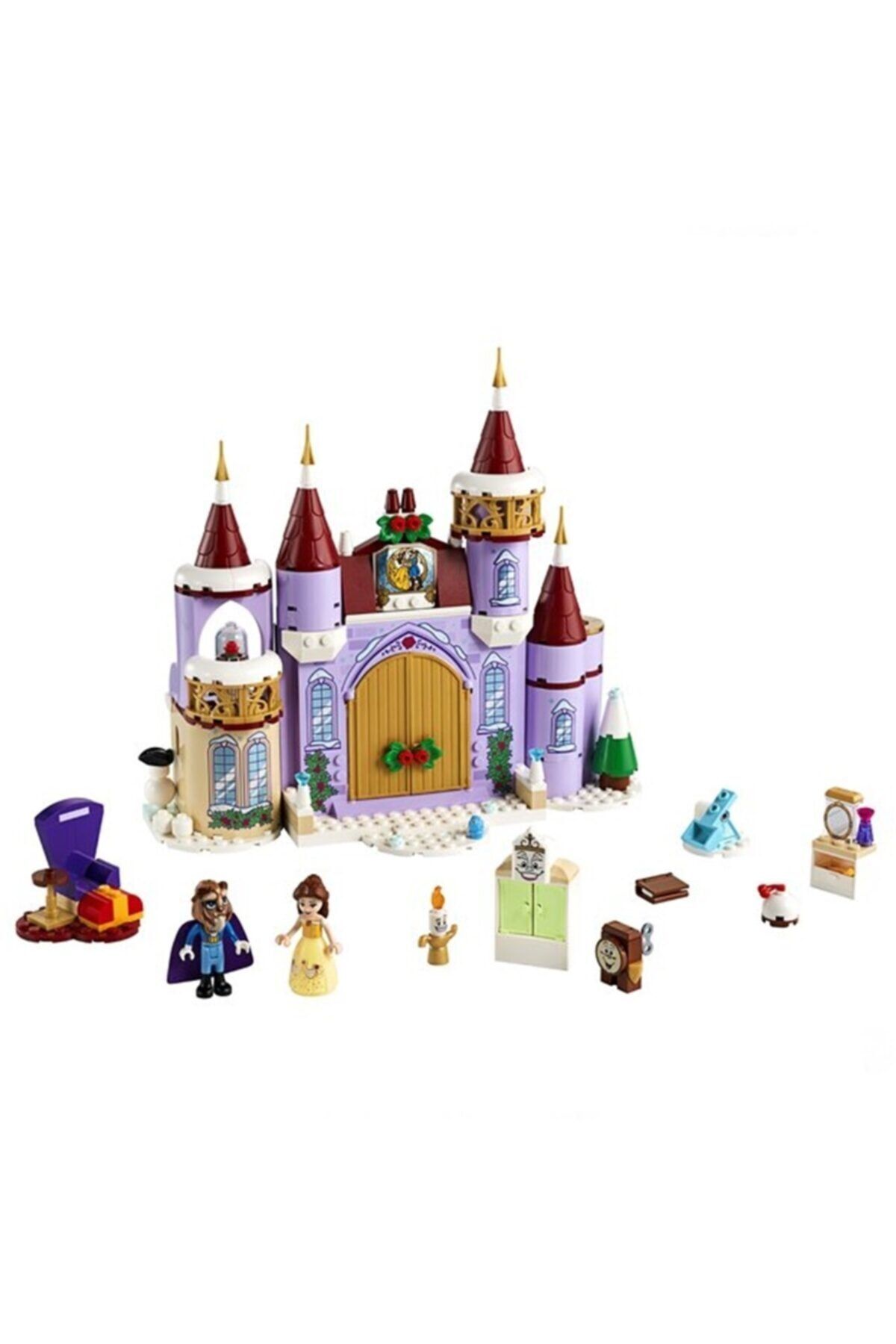 LEGO ® ? Disney Belle’in Şatosu Kış Kutlaması 43180 Disney Prenses Yapım Seti 238 Parça