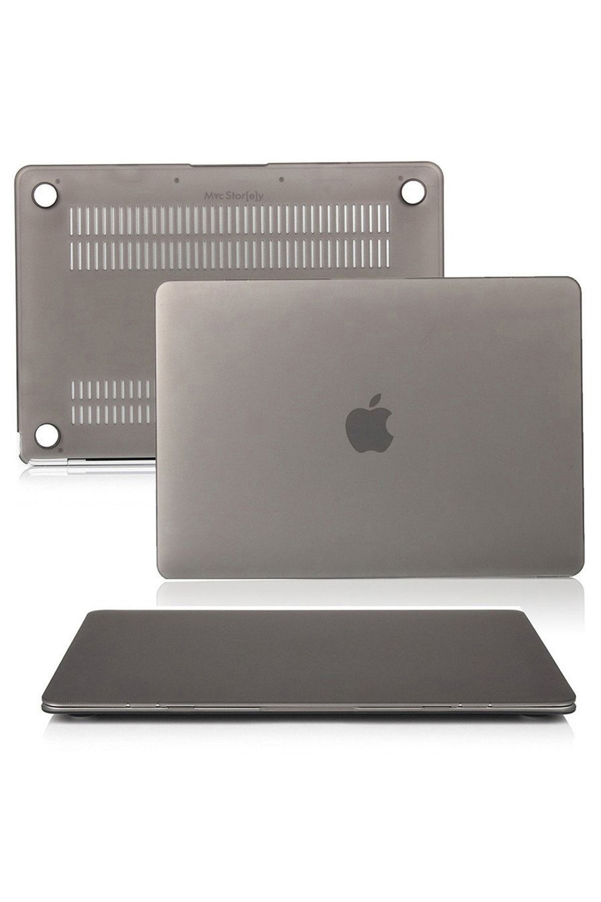 Mcstorey MacBook Air Kılıf HardCase Touch ID A1932 2018/2019 ile Uyumlu Koruyucu Kılıf