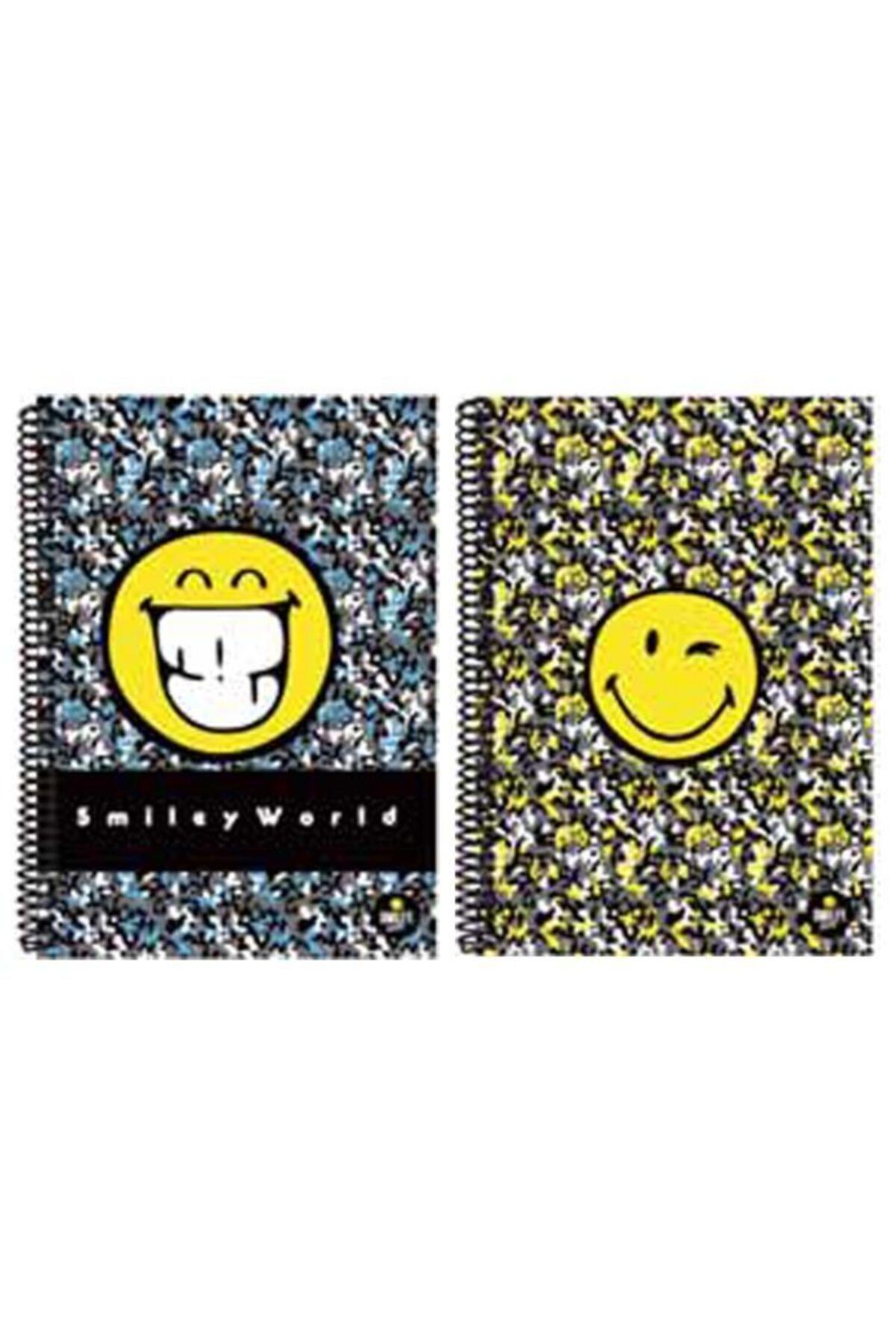 SMILEY Pp Spiralli Defter A4 80 Yp. Kareli 6122-k