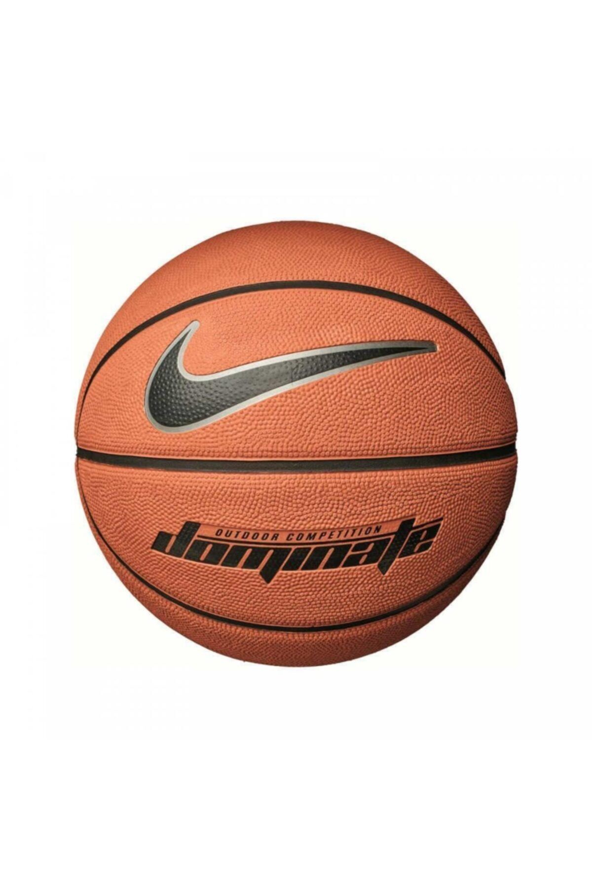 Nike Nkı00859 Dominate Kauçuk No 7 Basketbol Topu Kahverengi