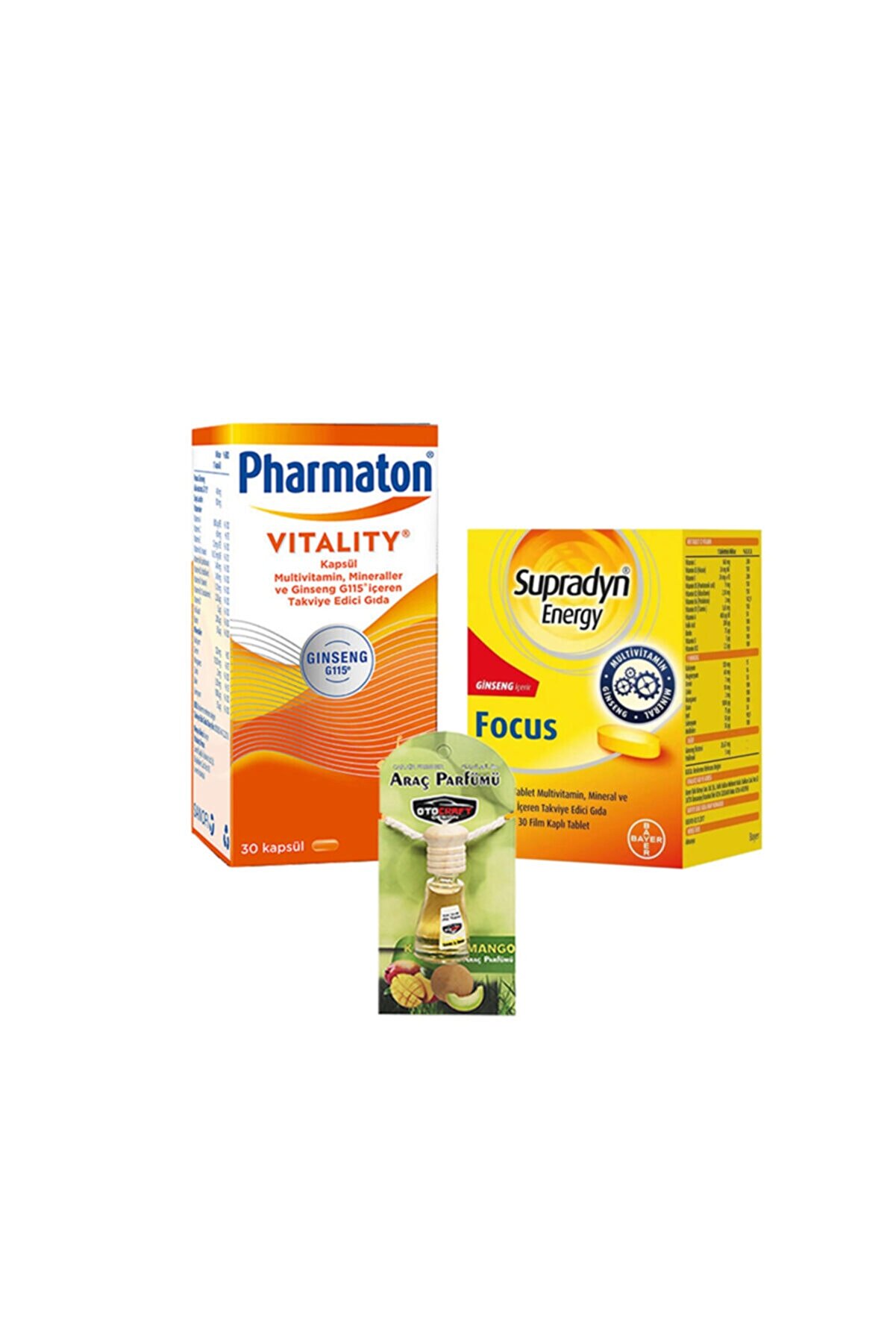Pharmaton Vitality & Supradyn Energy Focus Seti