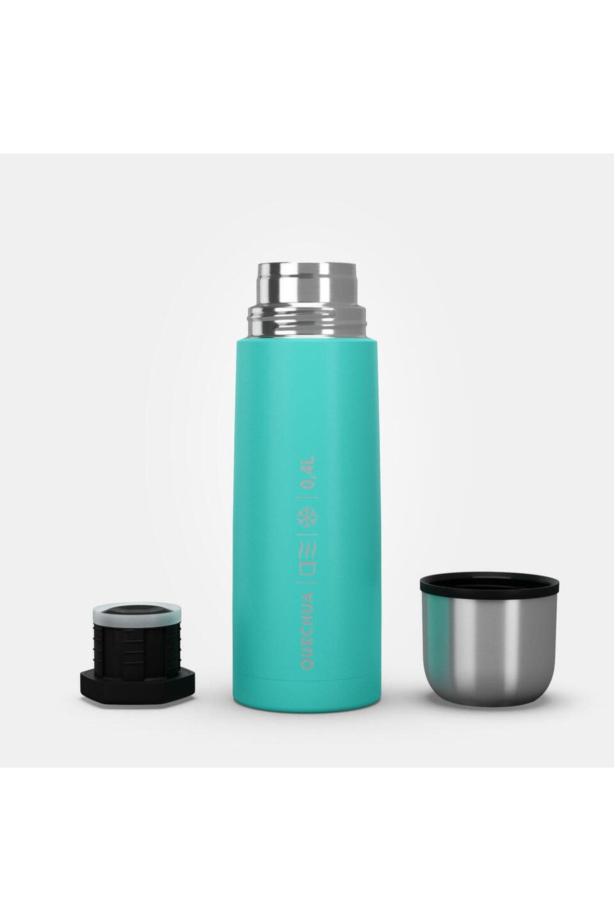 Quechua - Termos 0.4 L Koyu Turkuaz Yeşili