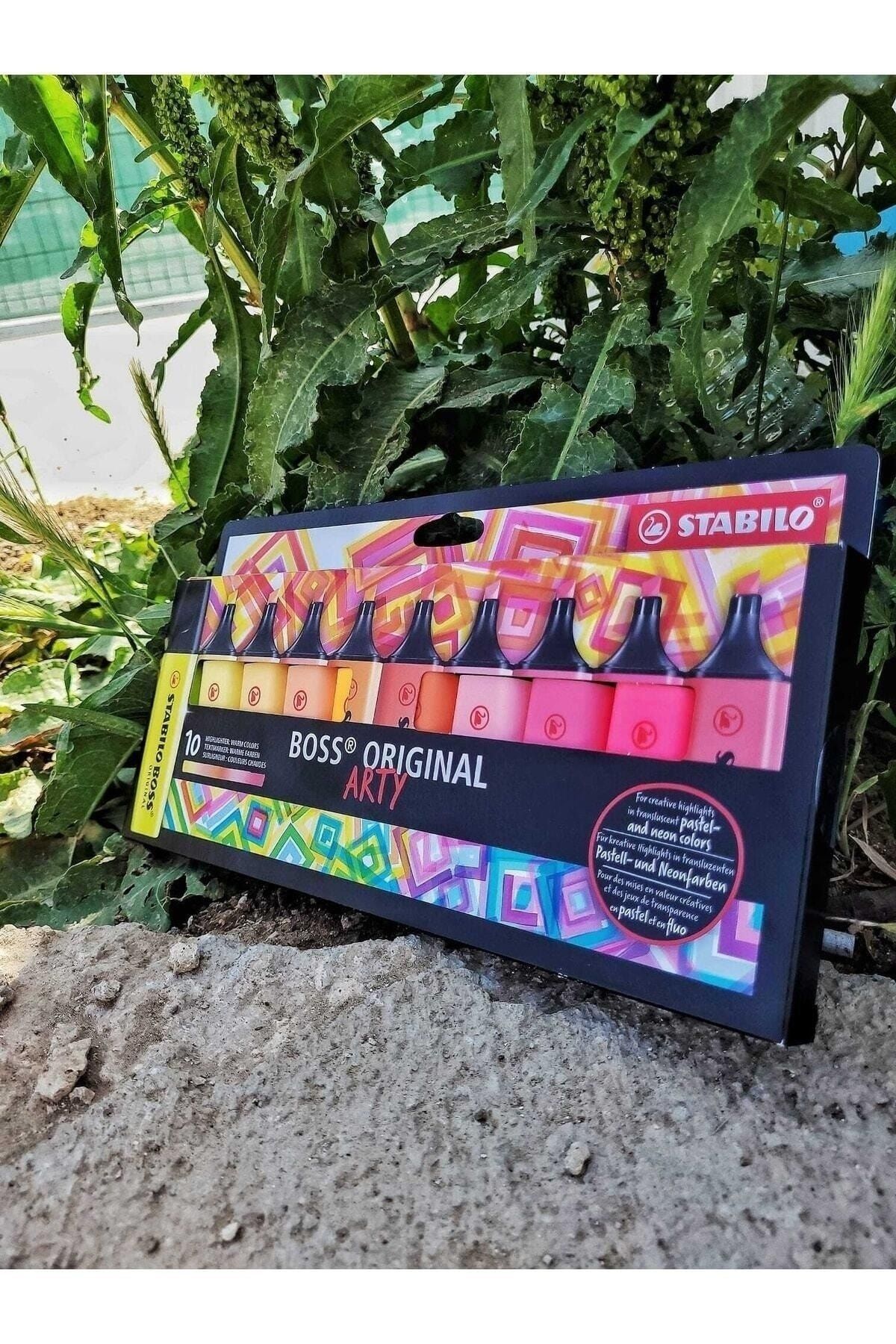 Stabilo Boss Original Arty Sıcak Renkler Işaretleme Kalem Seti 10'lu