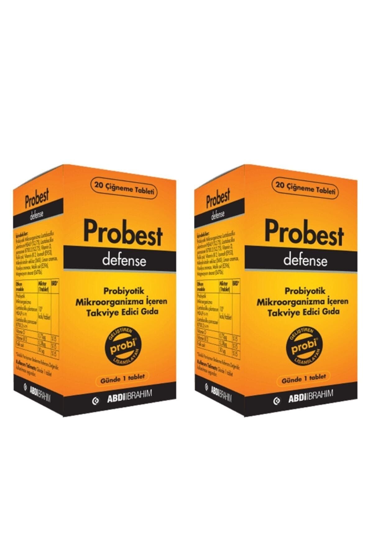 Probest Defense 20 Çiğneme Tableti 2 Adet