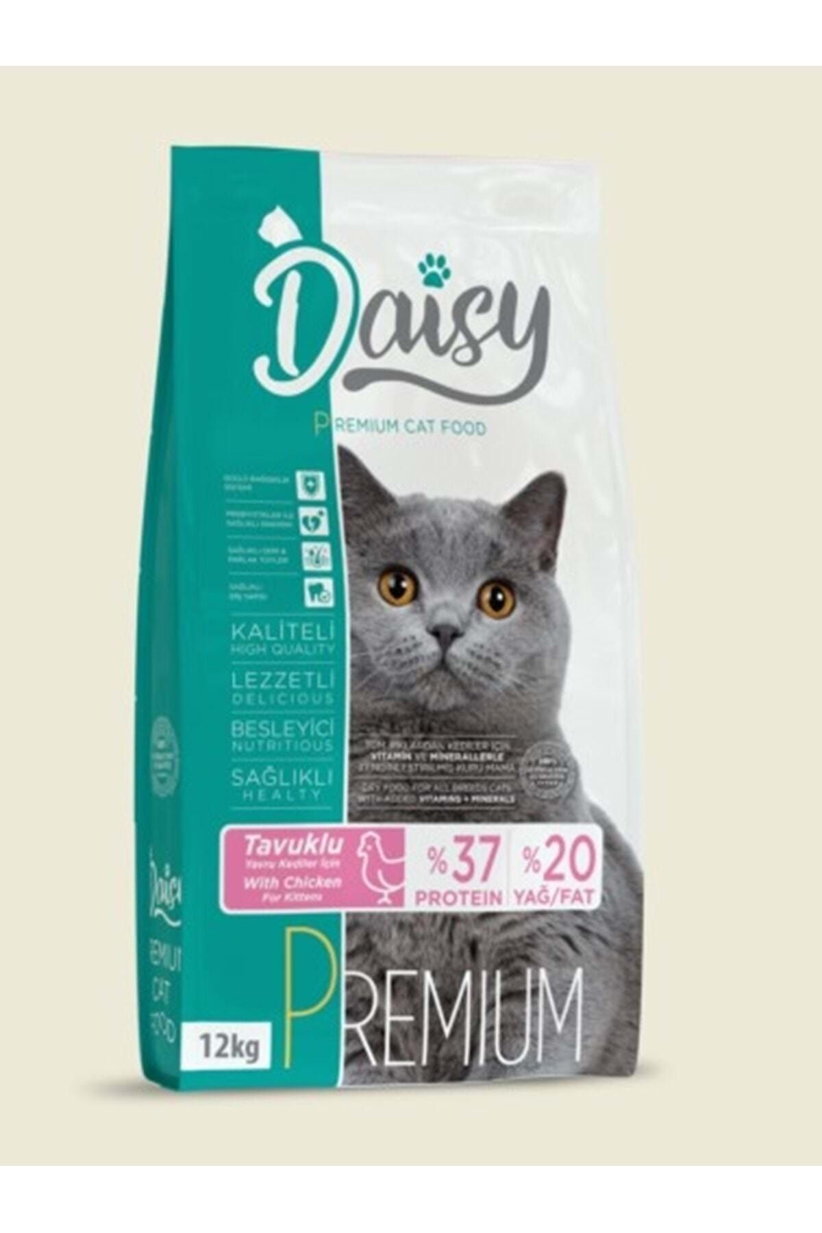 Daisy Premium Kitten Tavuk Etli Kedi Maması 12 Kg, Protein %37