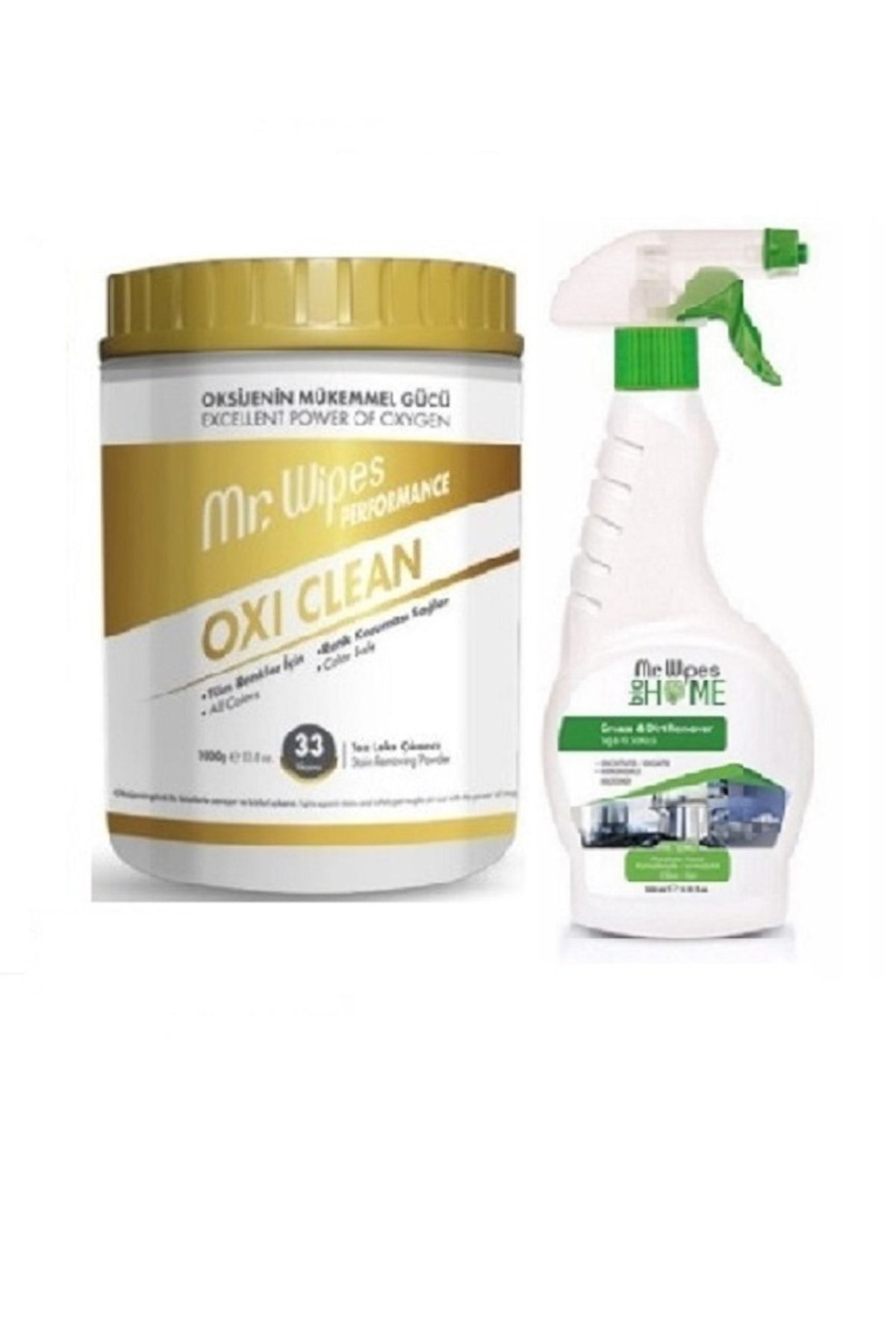 Farmasi Performans Oxi Clean Leke Çıkarıcı 1000 Gr& Mr.wıpes Yağ & Kir Sökücü 500ml