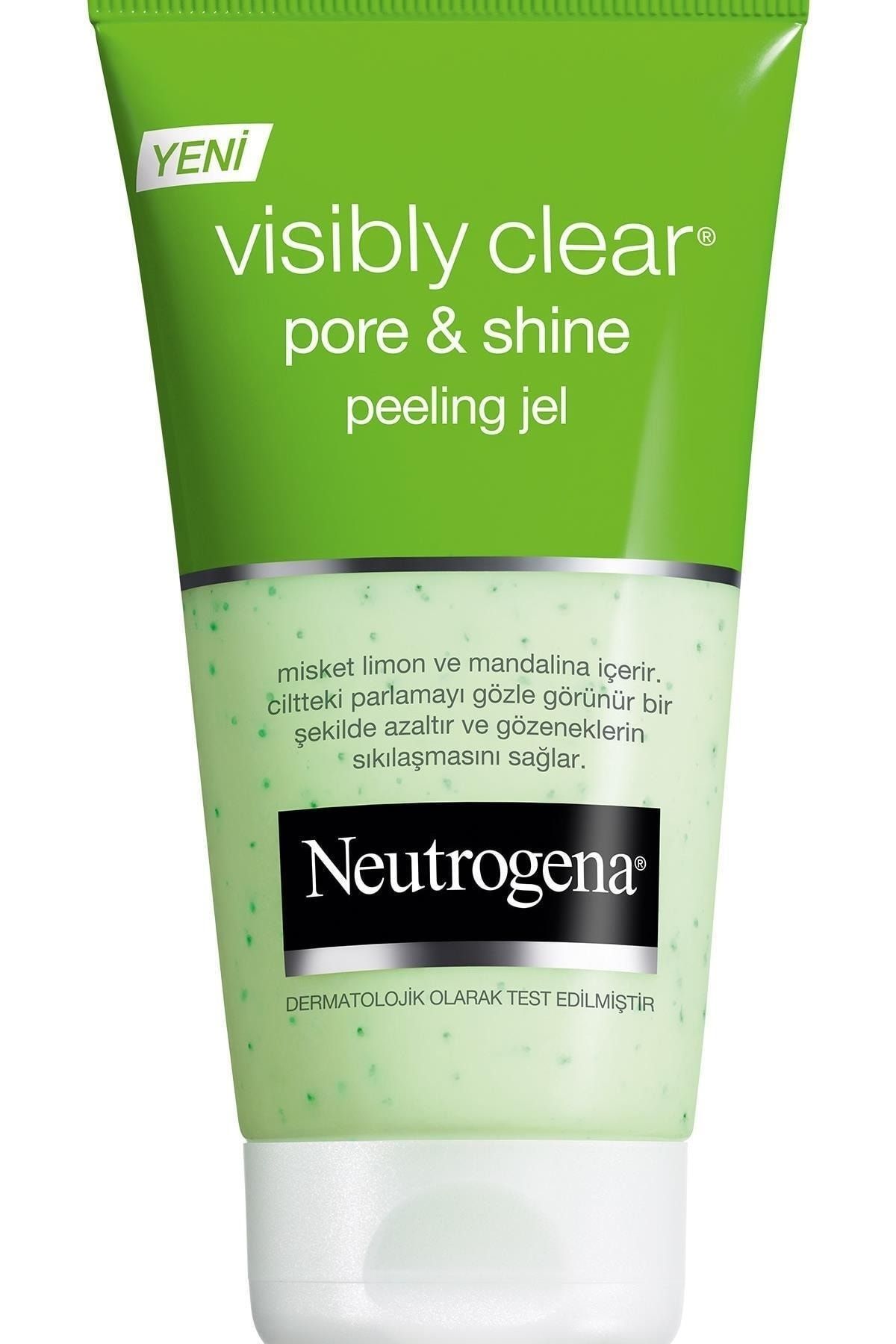 Neutrogena Visibly Clear Pore & Shine Peeling Jel 150 Ml - Misket Limonu Ve Mandalina