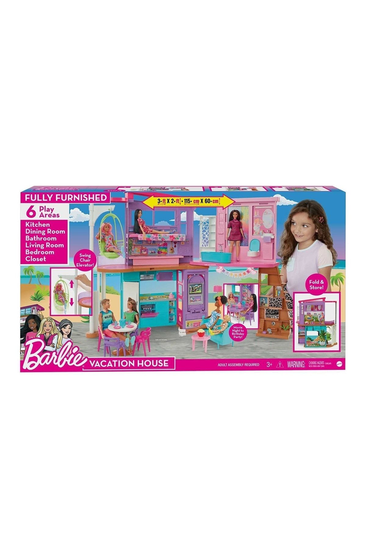 Barbie Hcd50 Nin Tatil Evi