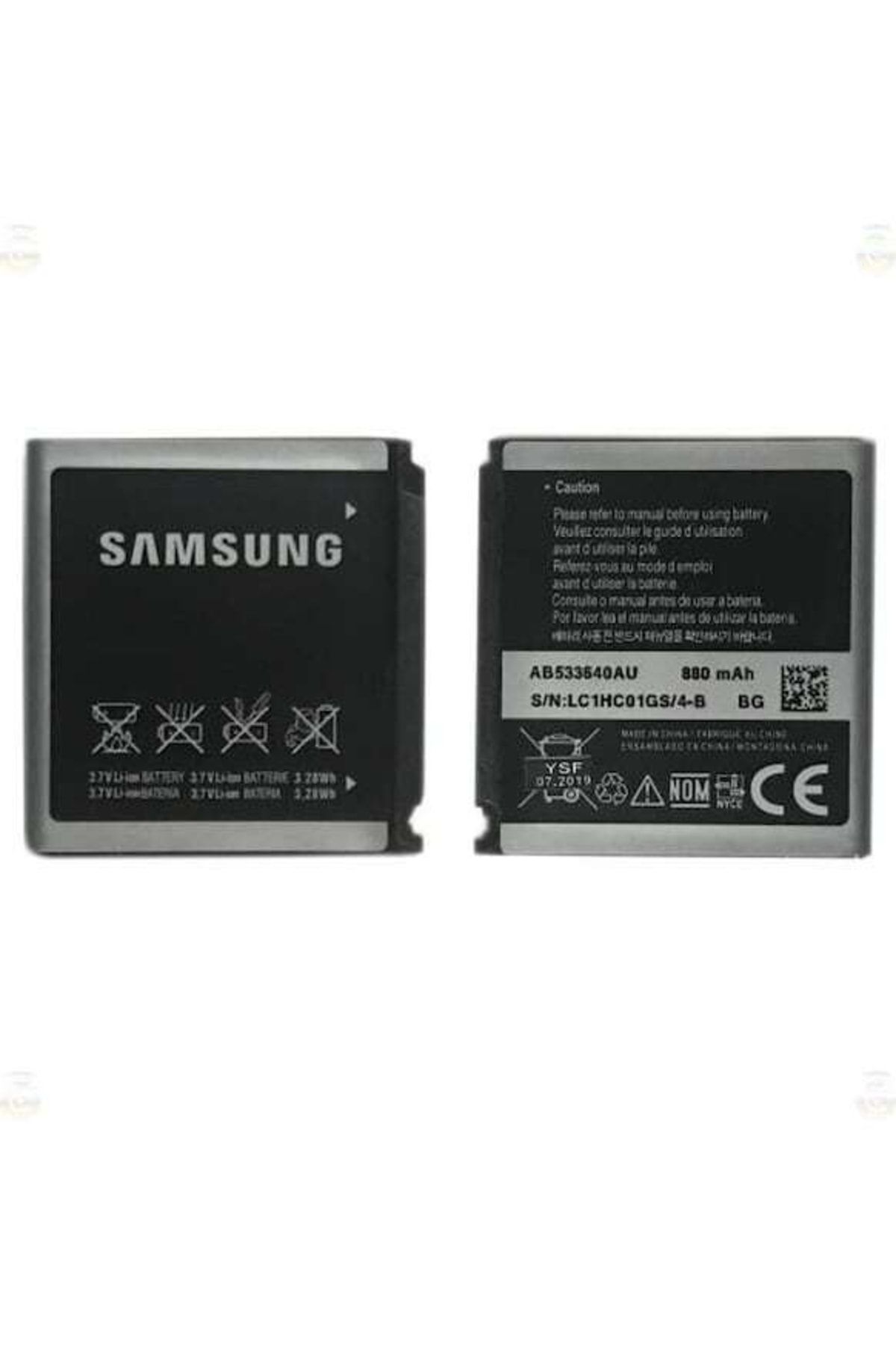 Galaxy Samsung S3600 Batarya Pil Ab533640cc 880 Mah