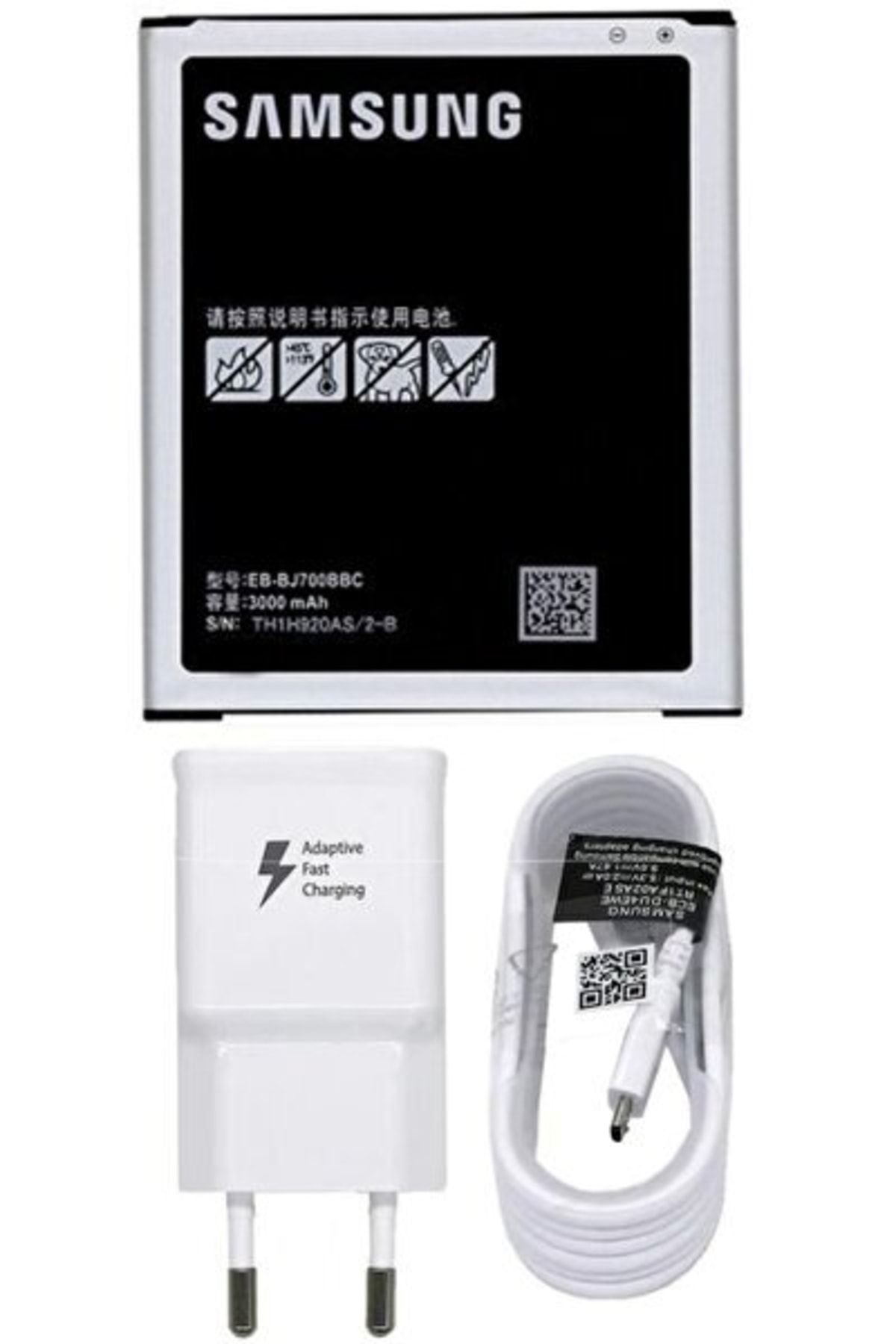 Galaxy Samsung J4 (sm-j400) Batarya Pil + Şarj Cihazı