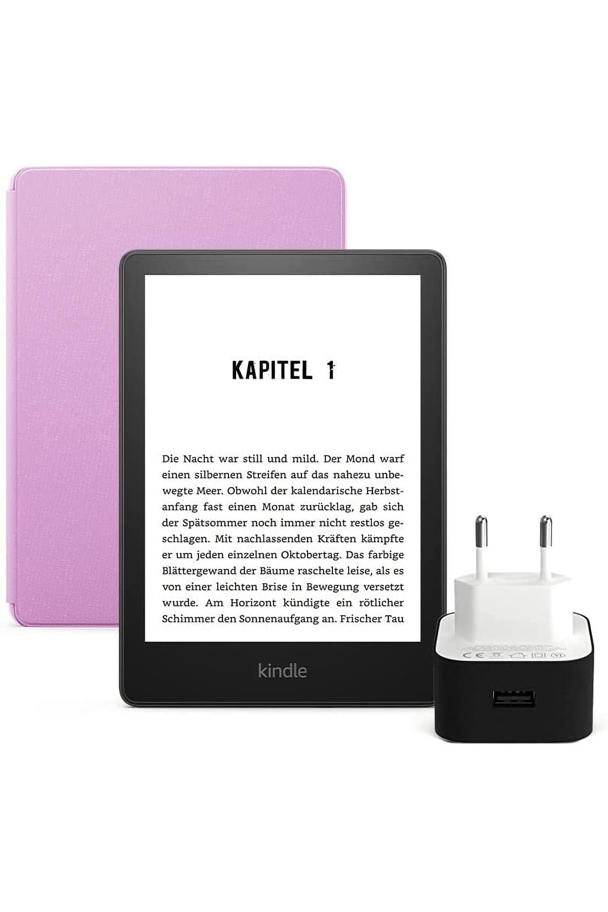 Amazon 6.8" Paperwhite 5 E Kitap Okuyucu 8 Gb + Orijinal Deri Kılıf Ve Şarj Adaptörü Reklamsız