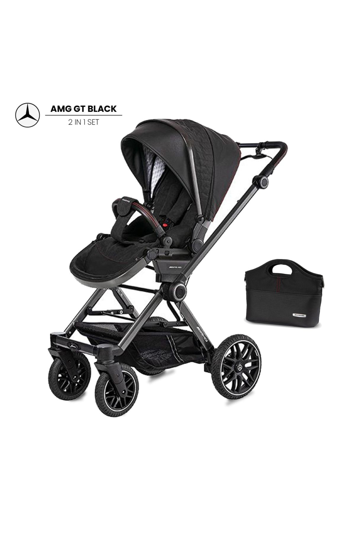 Mercedes Benz Amg Gt Black Travel Sistem Bebek Arabası
