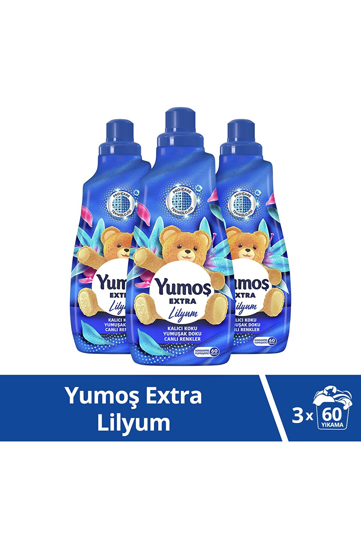 Yumoş Extra Lilyum 1440 ml - 3'lü Paket