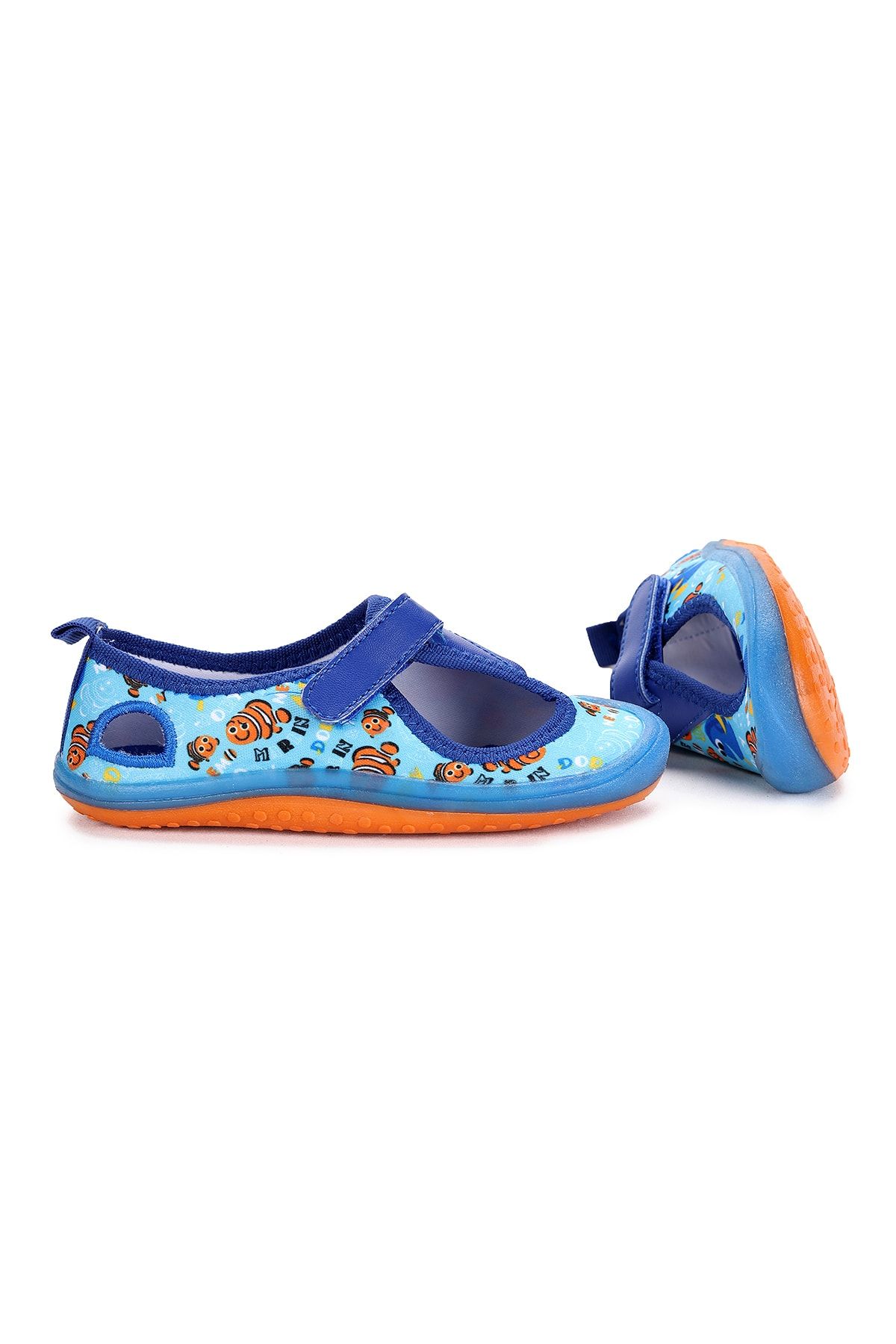 KARAMAZI Kids 01 Aqua Erkek kız Çocuk Sandalet Panduf Ayakkabı