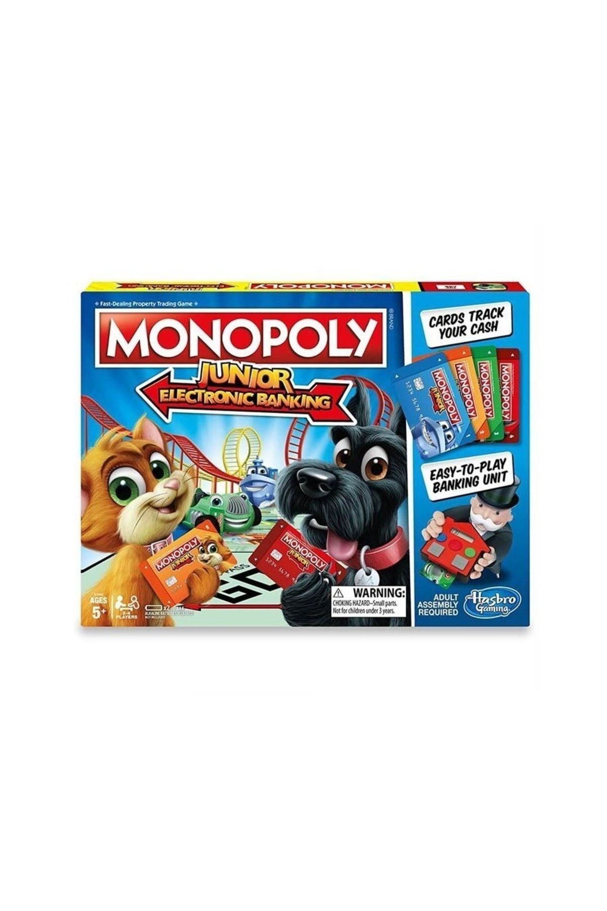 Monopoly Marka: Hasbro Monopoly Junior Elektronik Bankacılık Kategori: Diğer Oyun Takımları