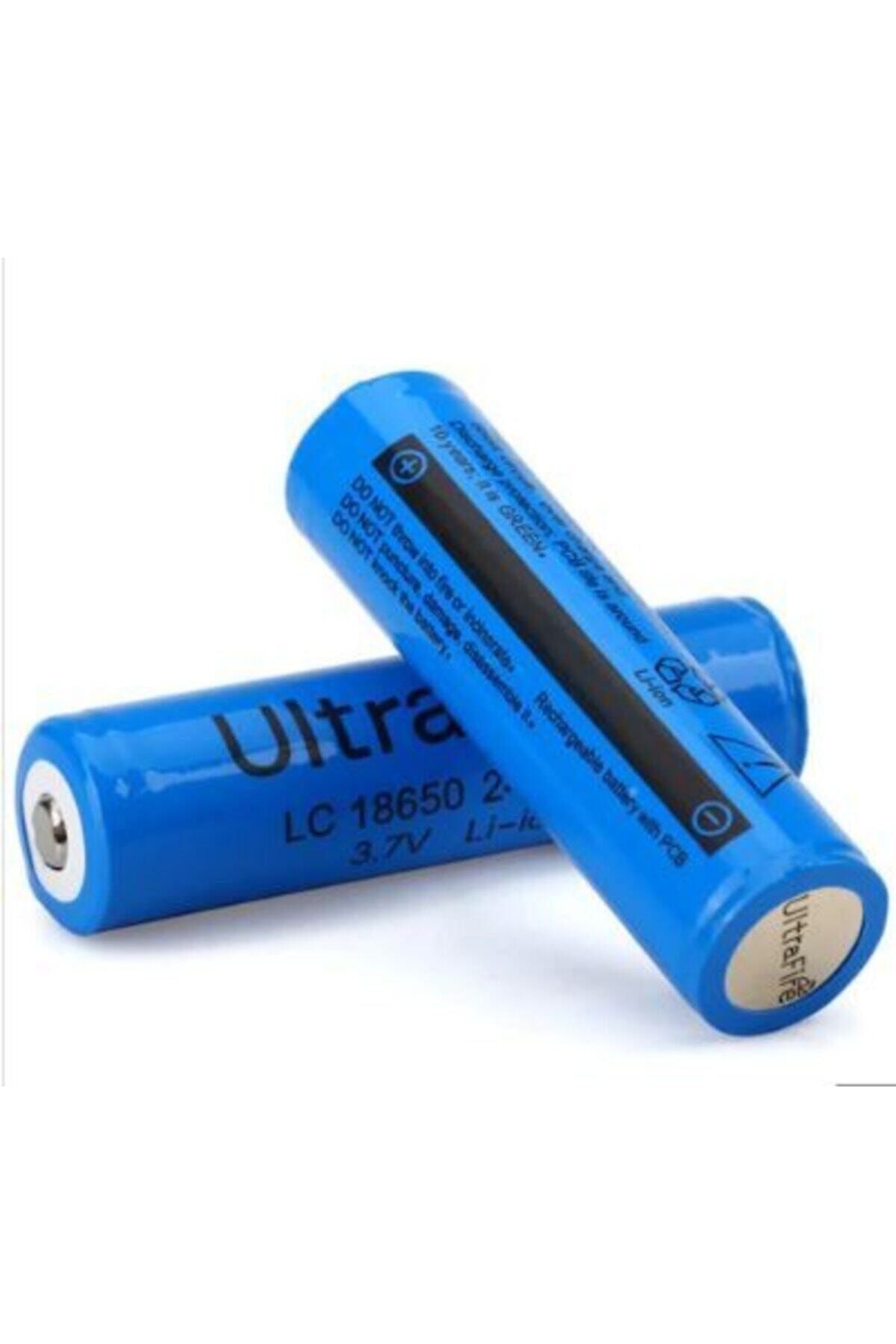 Ultrafire Şarjlı Pil Li-ıon 18650 3.7v 6800 Mah Şarjlı El Feneri Powerbank Pili