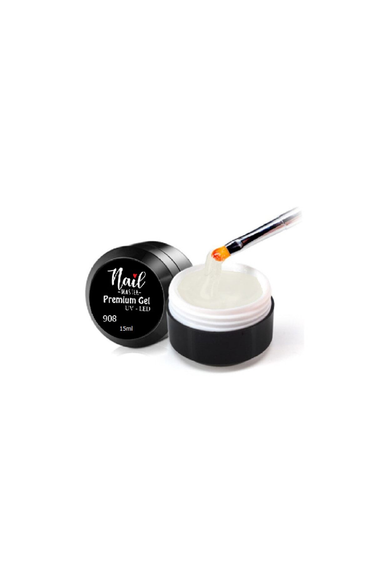 Nail Master Protez Tırnak Jel (builder Gel) 15ml 908-rakı Beyazı