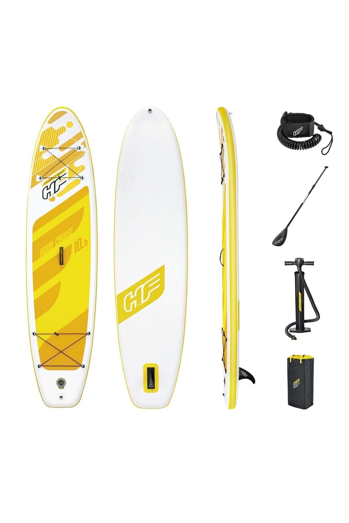 Bestway Aqua Cruıse Şişme Kano Paddle Board -çantalı Set Kürek Ve Pompa Dahil 305cm X 84cm X 12cm