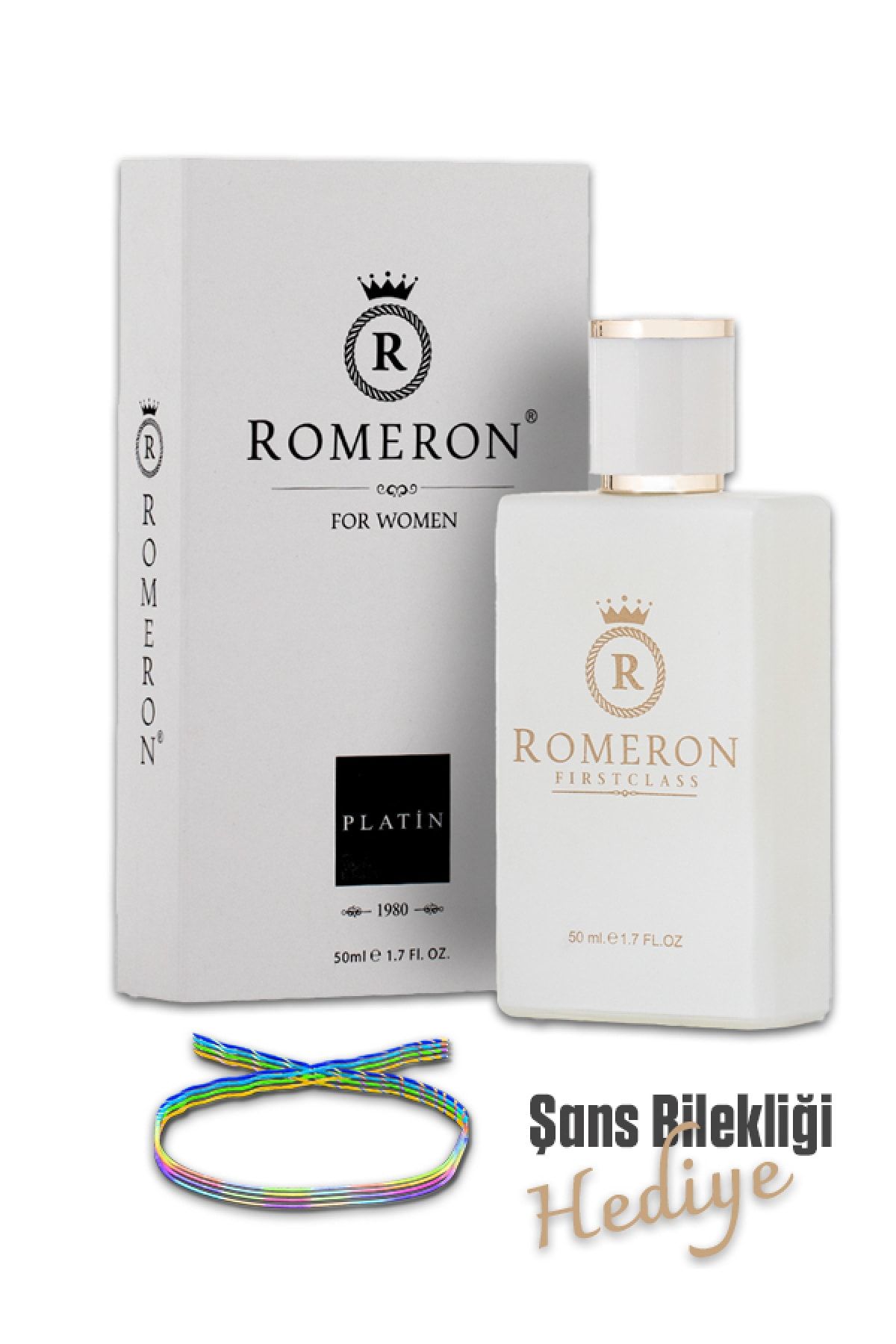 ROMERON Yeşil Elma 128 Platin Edp 50 ml Kadın Parfüm
