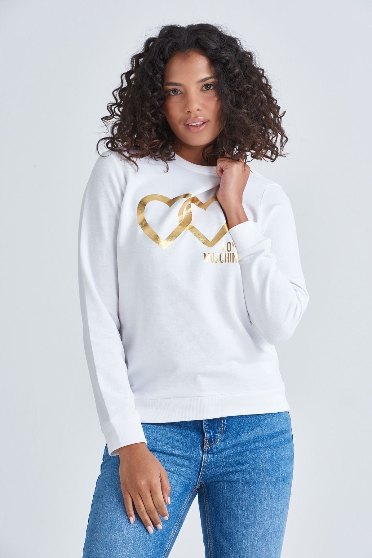 Moschino Logolu Kadın Sweatshirt