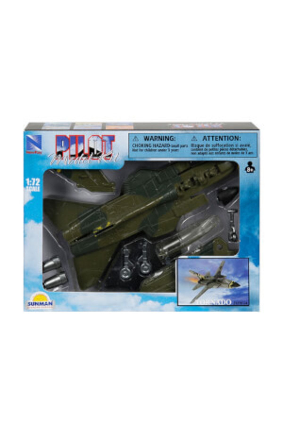 Barbie 1:72 Sky Pilot Model Uçak (tornado)