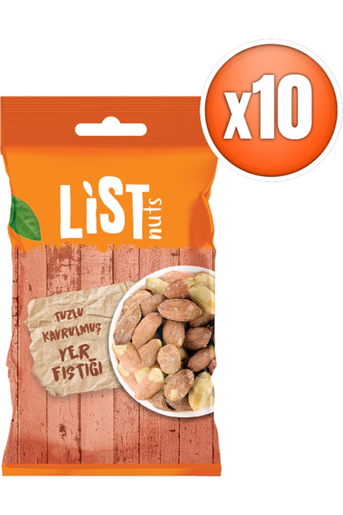 List Nuts Tuzlu Yer Fıstığı 10 X 35 G