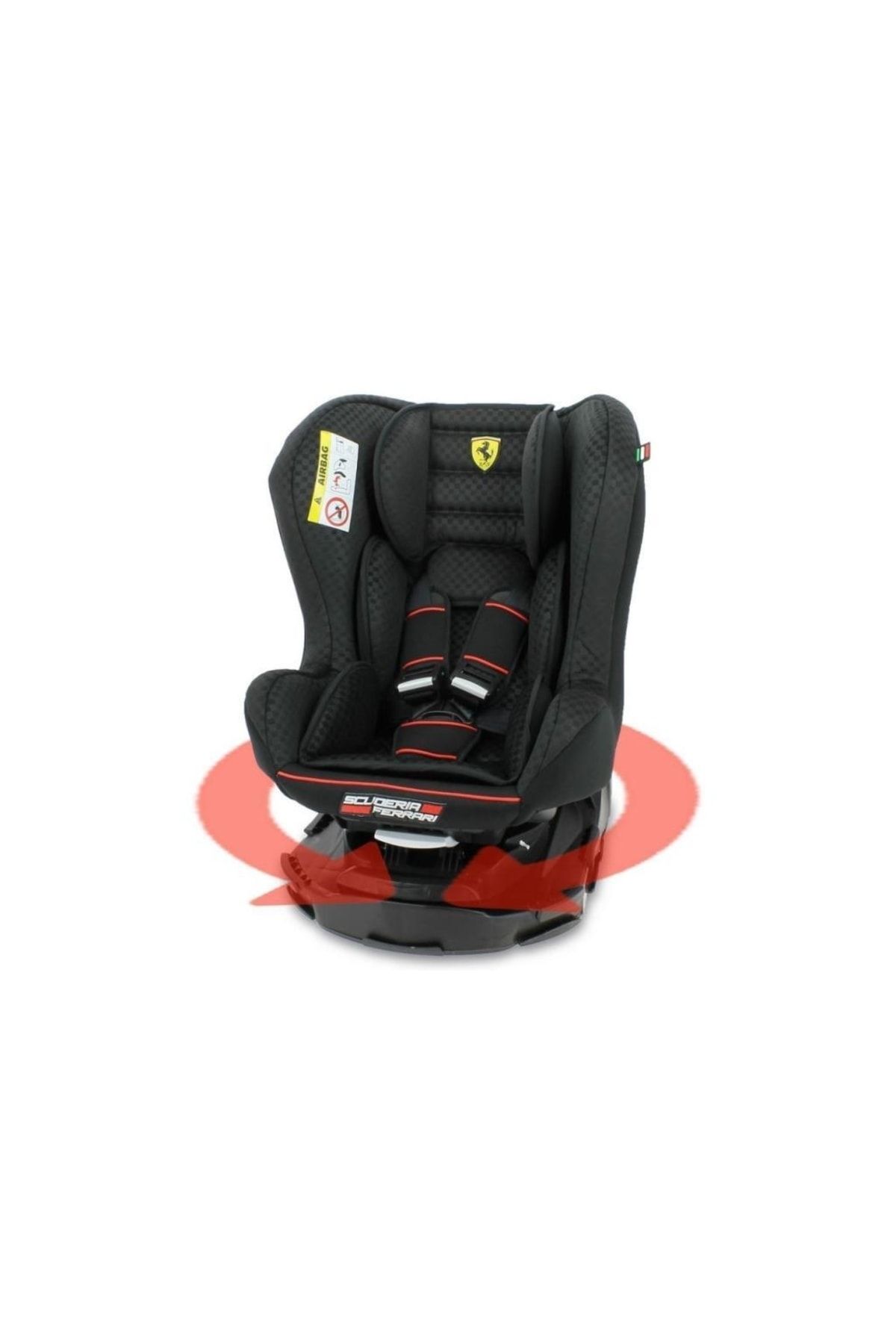 Ferrari Bebek Revo Kg Derece Dönebilen Oto Koltuğu Siyah