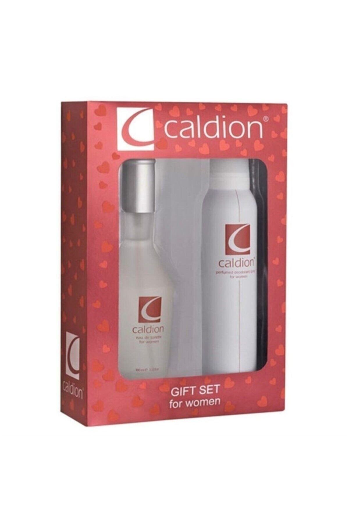 Caldion Classic Edt 100ml +Deodorant Kadın  Parfüm Seti 674589003478