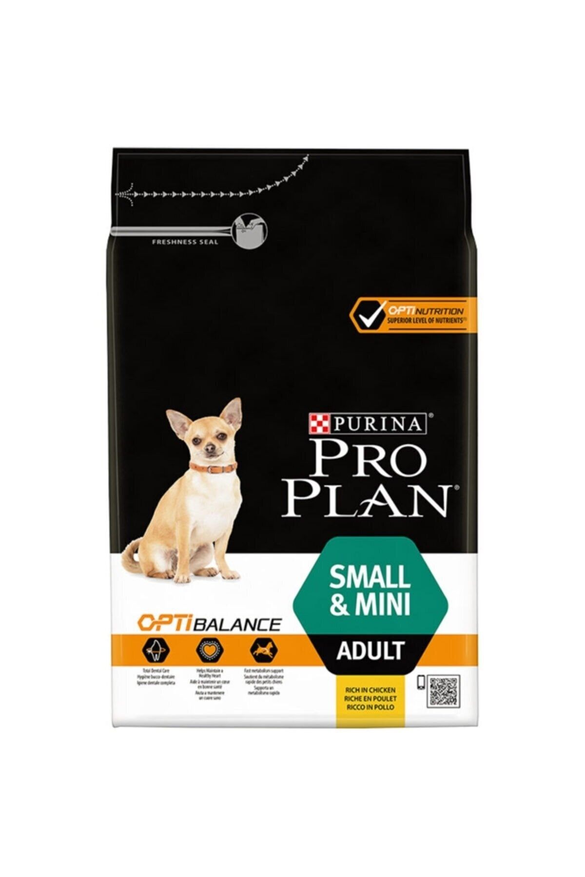 Pro Plan Küçük Irk Tavuklu Yetişkin Köpek Maması 3 kg