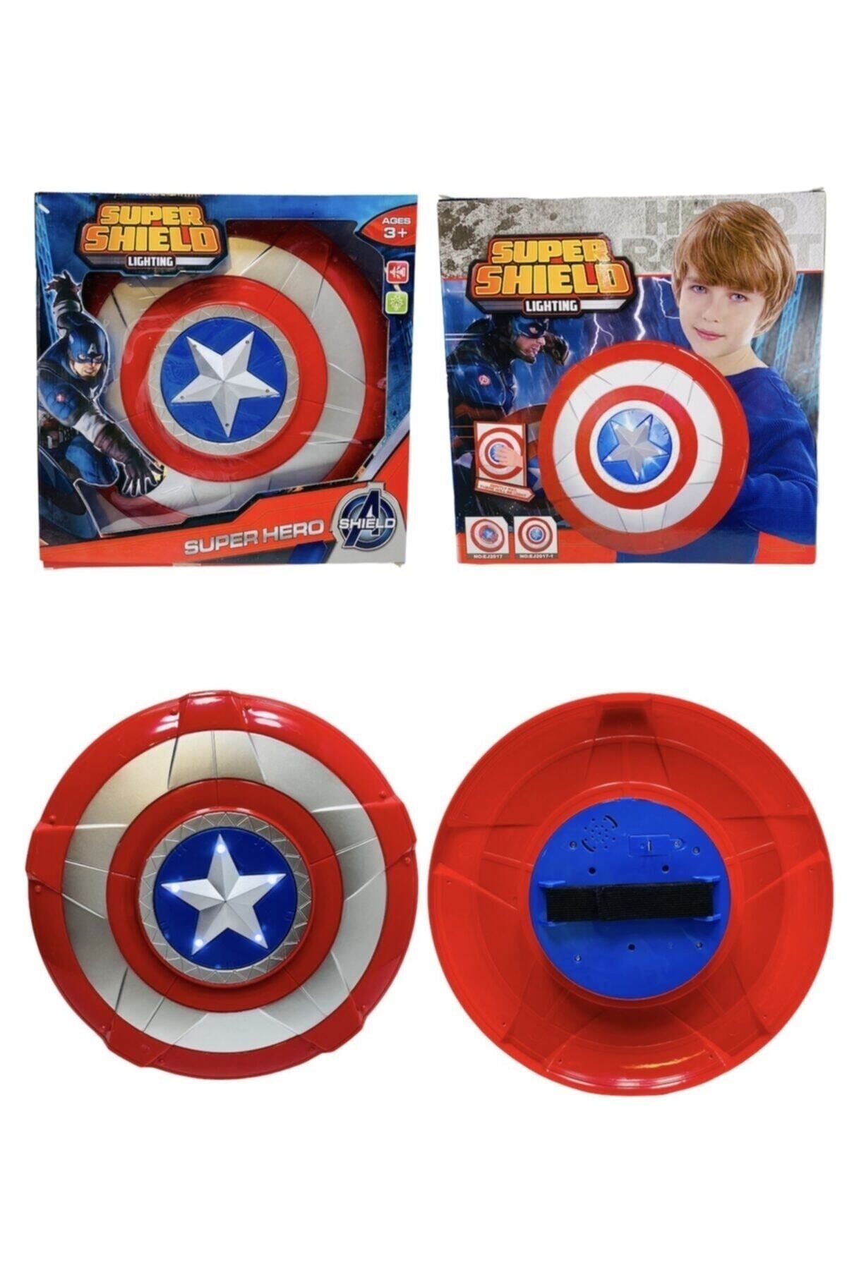 PeriYedi Captain America Kaptan Amerika Işıklı Sesli Kalkan