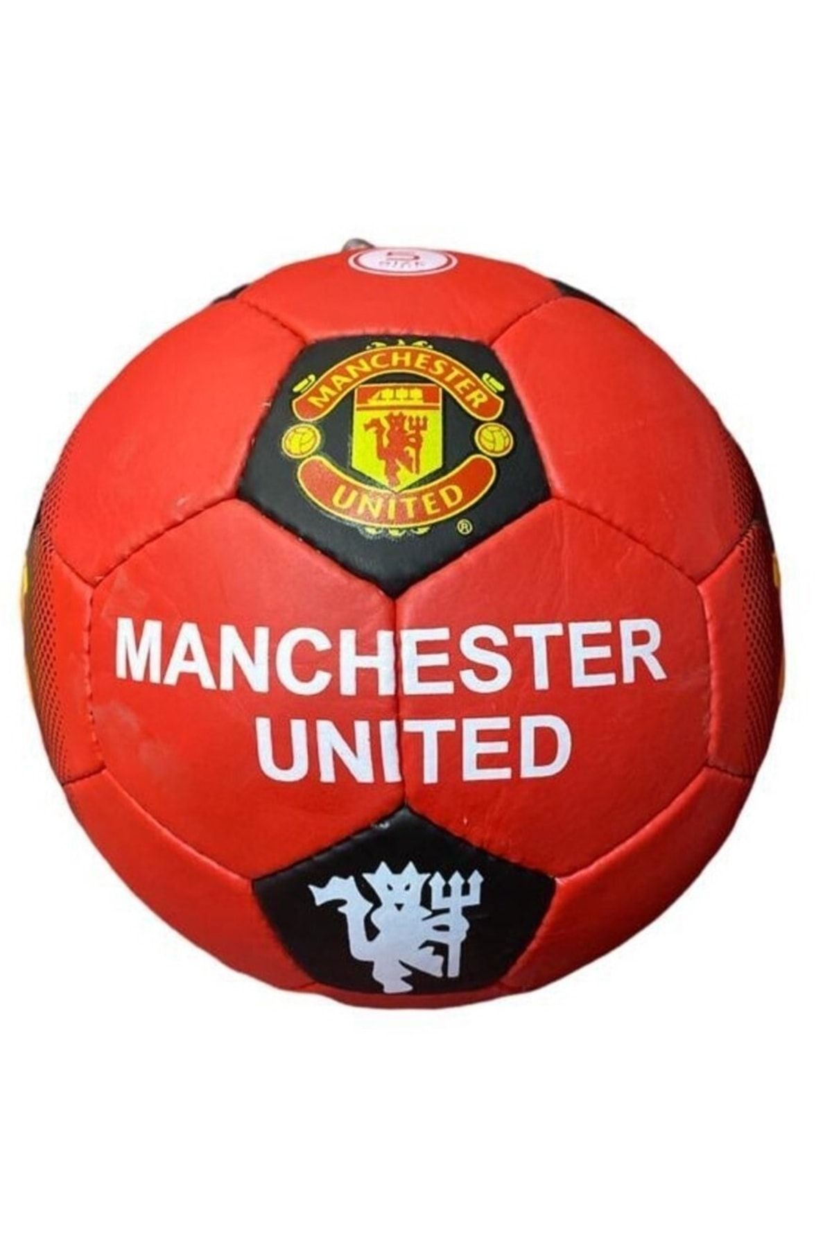 Avessa Manchester Unıted 4 Astarlı 420 Gram Futbol Topu No:5 El Dikişli Mat Deri Her Türlü Sahalara Uygun