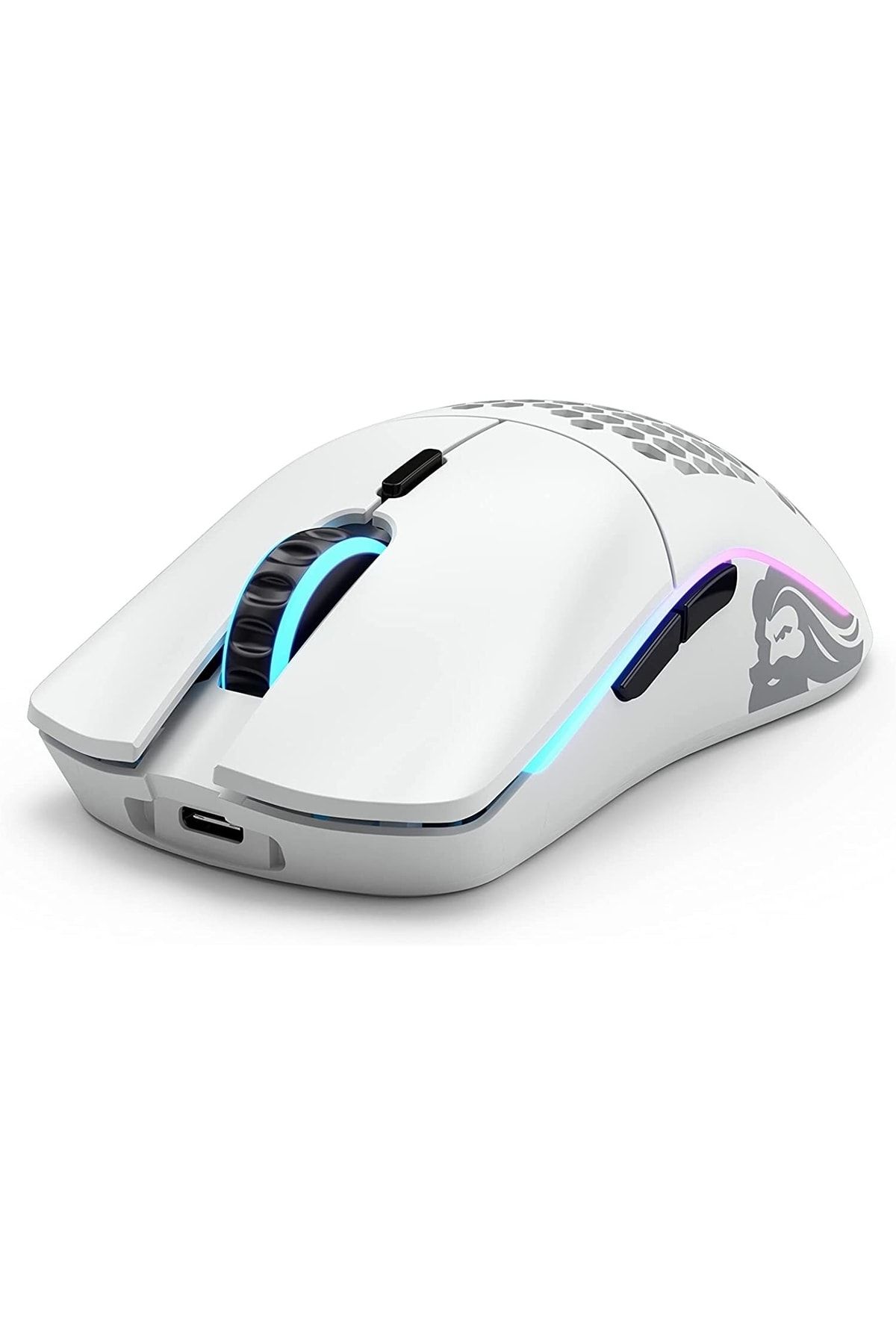 Glorious Model O Minus Kablosuz Mat Beyaz Orta/küçük El Oyuncu Mouse Glo-ms-omw-mw