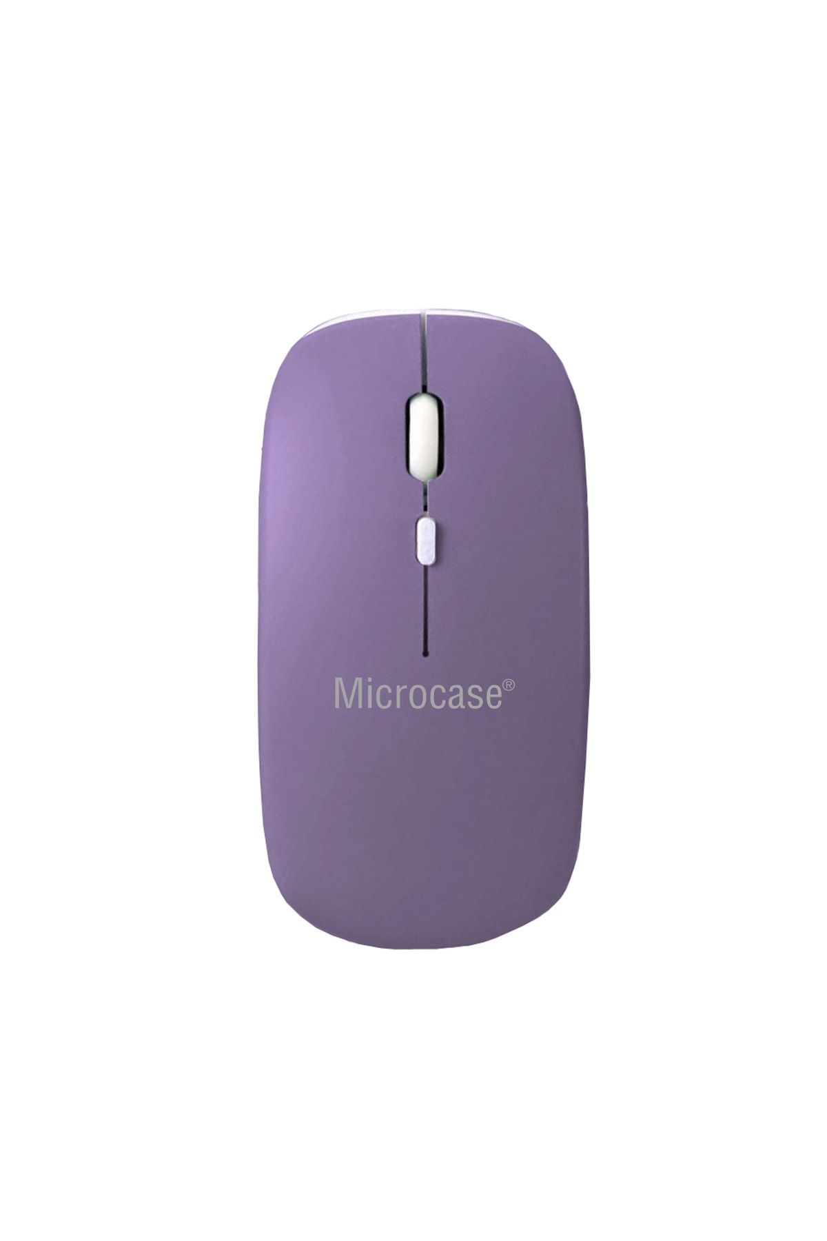 Microcase 1600 Dpı Şarj Edilebilir 2.4 Ghz Çift Modlu Bluetooth Kablosuz Mouse -model Al2675 Mor