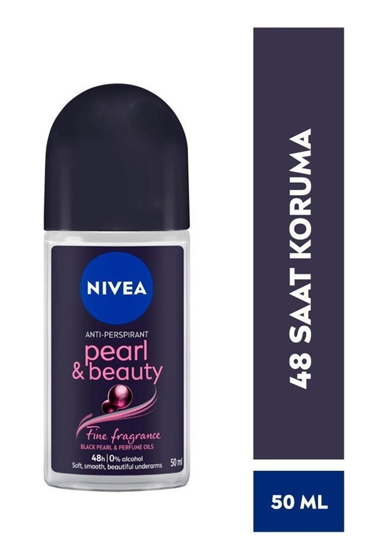 NIVEA Roll On Pearl Beauty Fine Fragrange 50 Ml Deodorant