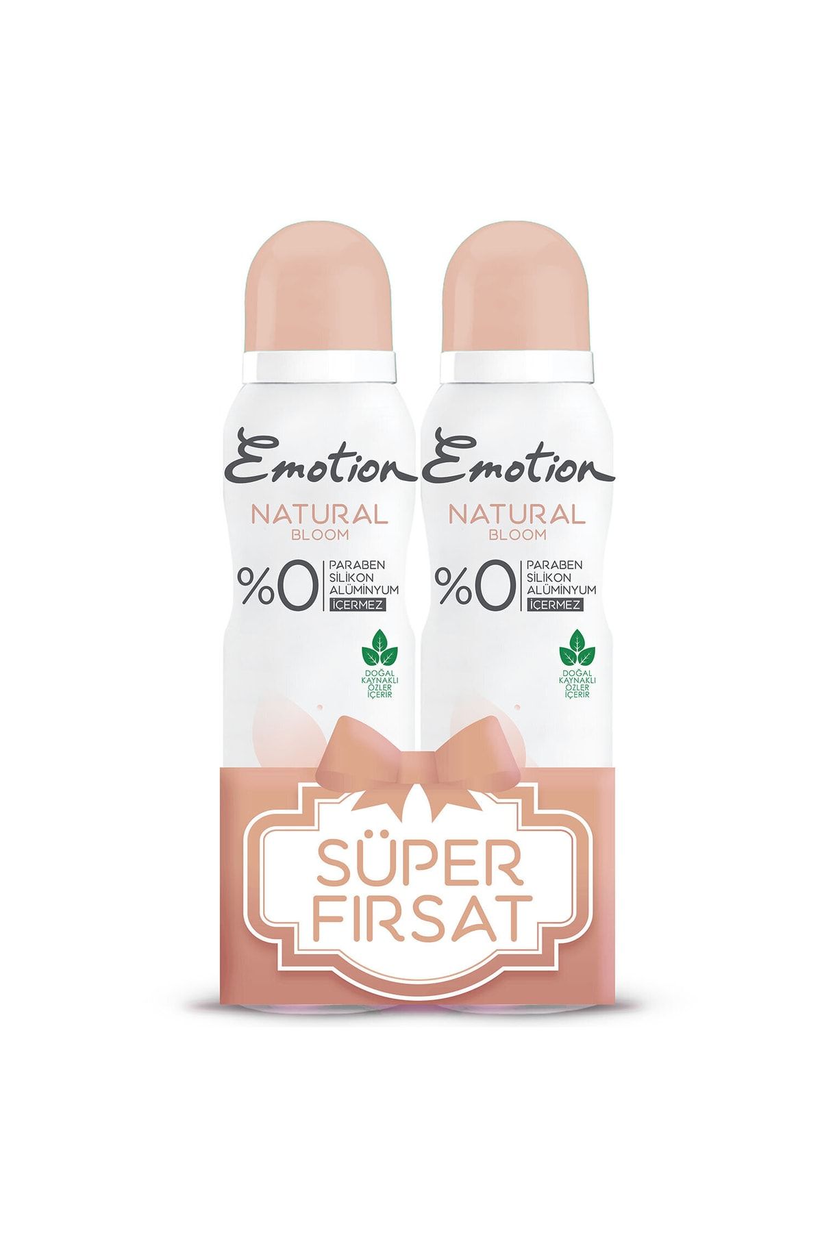 Emotion Natural Bloom Deodorant 2x150ml