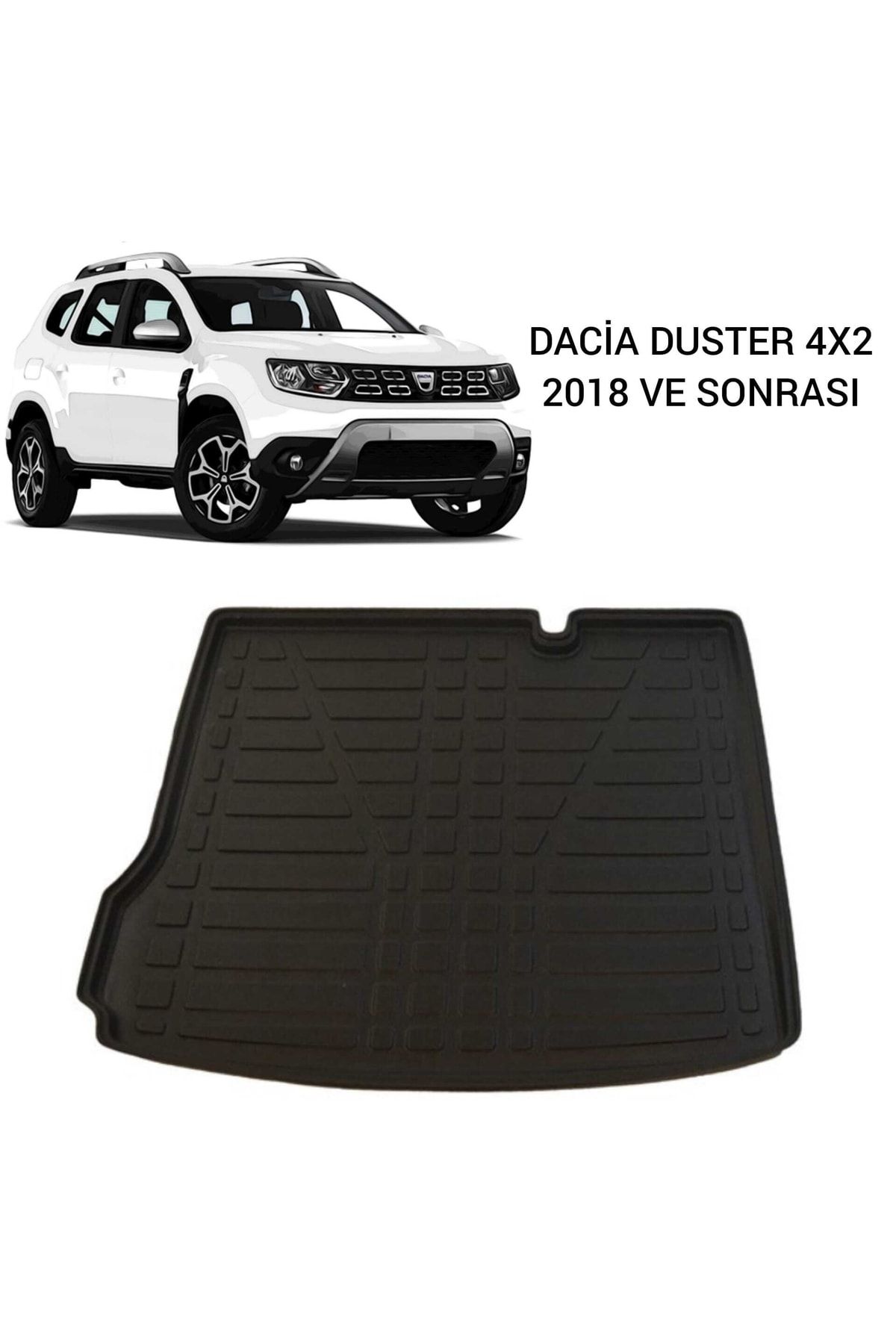 HLP Dacia Duster 4x2 2018+Uyumlu  Bagaj Havuzu Protection